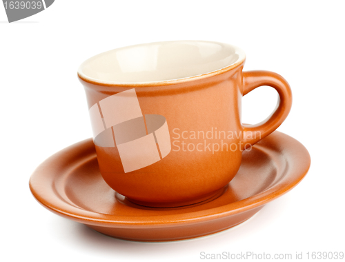 Image of coffee cup with saucer