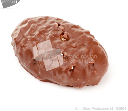 Image of chocolate candy with nuts