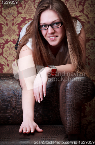 Image of girl in apartments