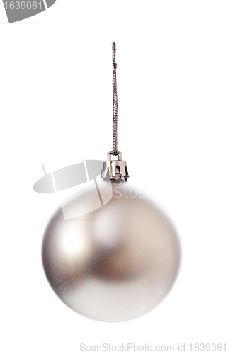 Image of Silver Christmas Ball