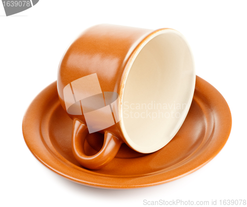 Image of coffee cup with saucer