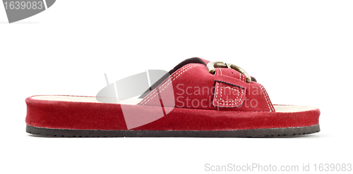 Image of red slipper