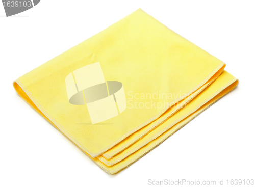 Image of yellow microfiber duster