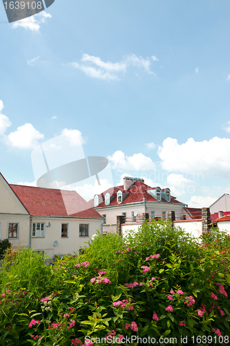 Image of small european town