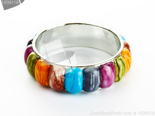 Image of bracelet with color stones