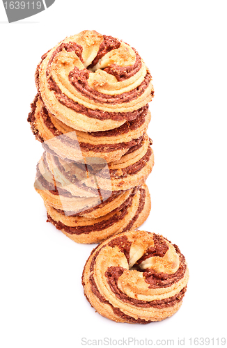 Image of cinnamon cookies tower