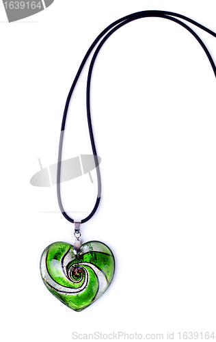 Image of heart-shaped pendant