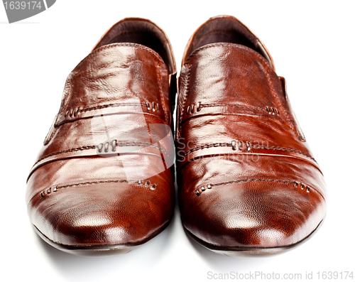 Image of brown shoes