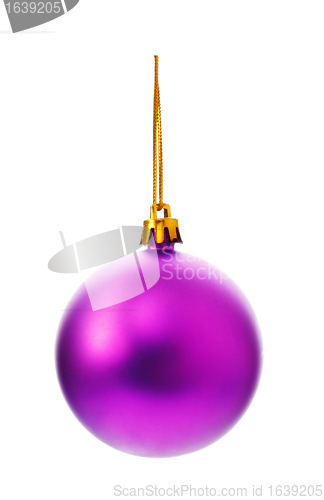 Image of Purple Christmas Ball