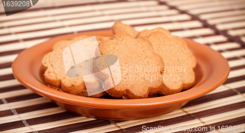 Image of dish of cinnamon cookies