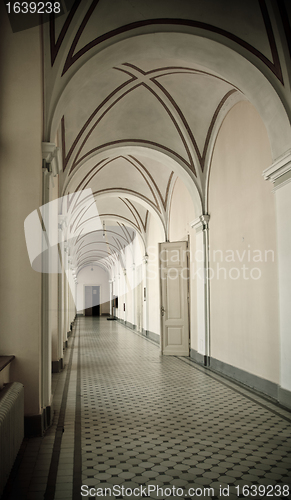 Image of corridor in old building