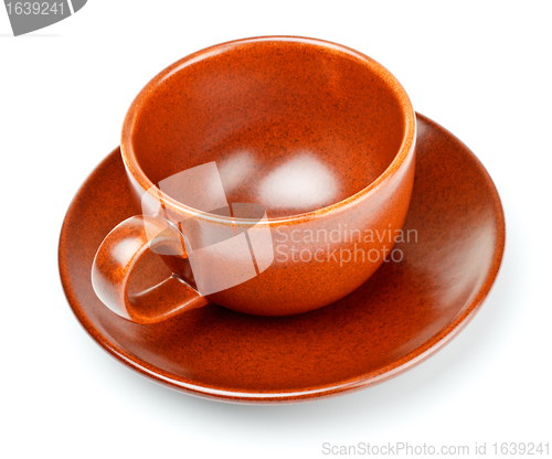 Image of coffee cup with saucer