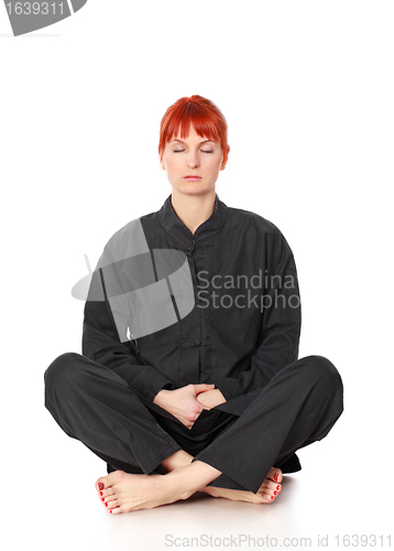 Image of Wushu Woman Meditation