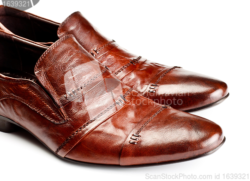 Image of brown shoes