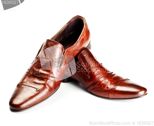 Image of brown shoes