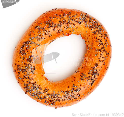 Image of Bagel With Poppy Seeds