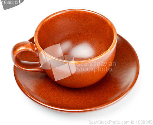 Image of coffee cup with saucer