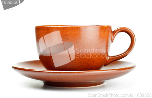Image of coffee cup with saucer