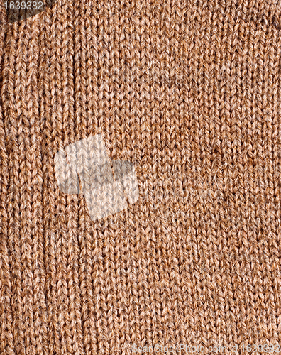 Image of Brown Wool Texture