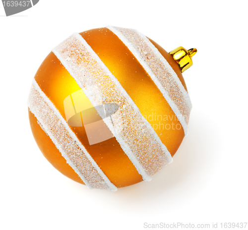 Image of yellow decoration ball