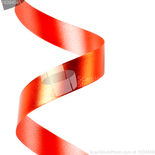 Image of red ribbon serpentine