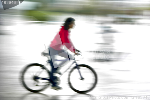 Image of riding a bike