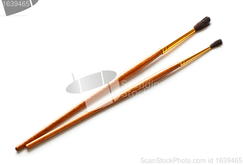 Image of paint brushes