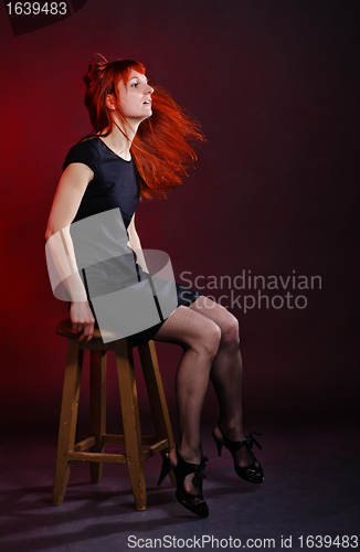 Image of Woman Shake Hair