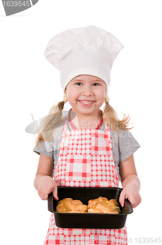 Image of girl in chef's hat