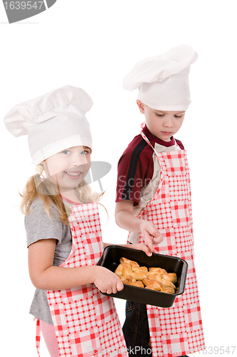 Image of children with baking