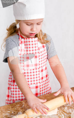 Image of girl in chef's hat