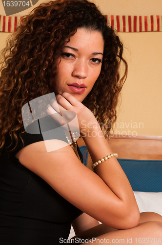 Image of Black dress