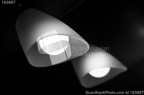 Image of lamp and mirror