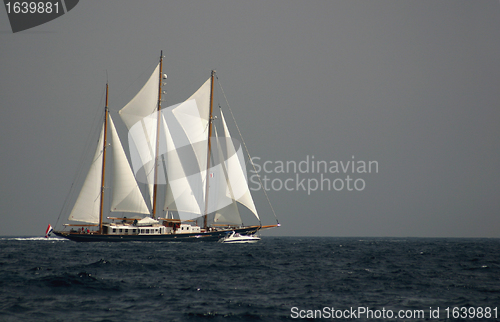 Image of old sailing boat
