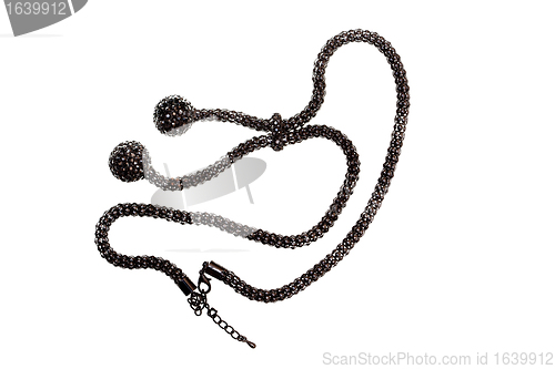 Image of Jewellery metal chain.