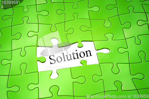 Image of jigsaw puzzle solution