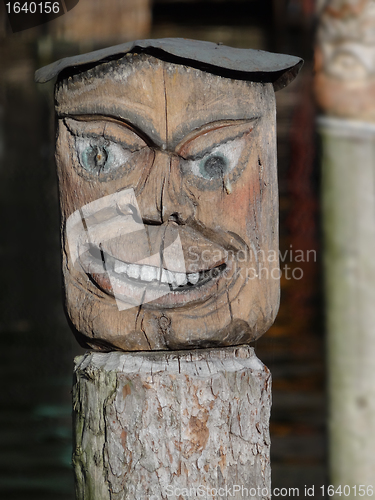 Image of Carved Face