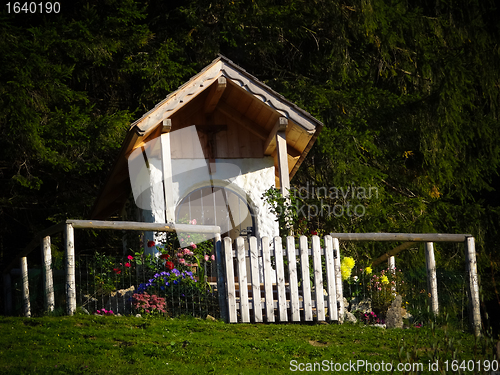 Image of Chapel in the alps