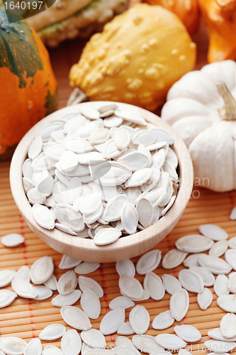 Image of seeds of pumpkin