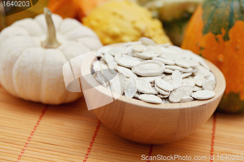 Image of seeds of pumpkin