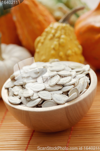 Image of seeds of pumpkin