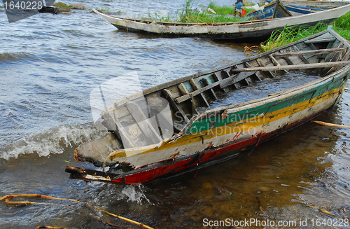 Image of fishing boats