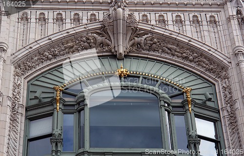 Image of Ornate Window Boston Massachusetts
