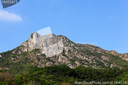 Image of Lion Rock in Hong Kong