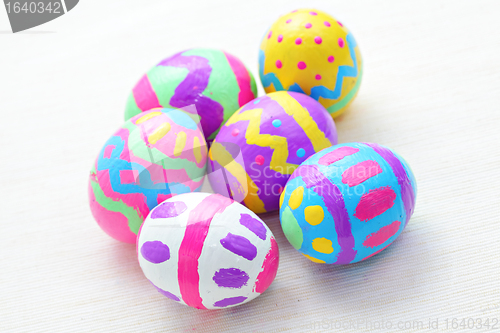 Image of easter eggs