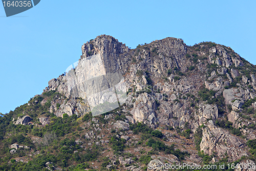 Image of Lion Rock in Hong Kong