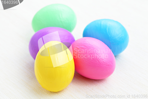 Image of easter eggs