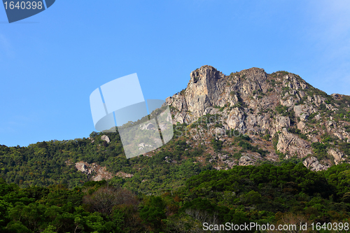 Image of Lion Rock in Hong Kong