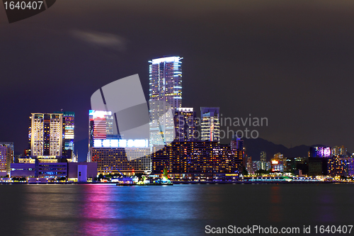 Image of kowloon at night