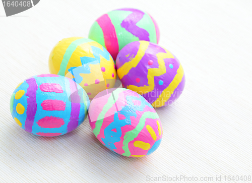 Image of easter eggs